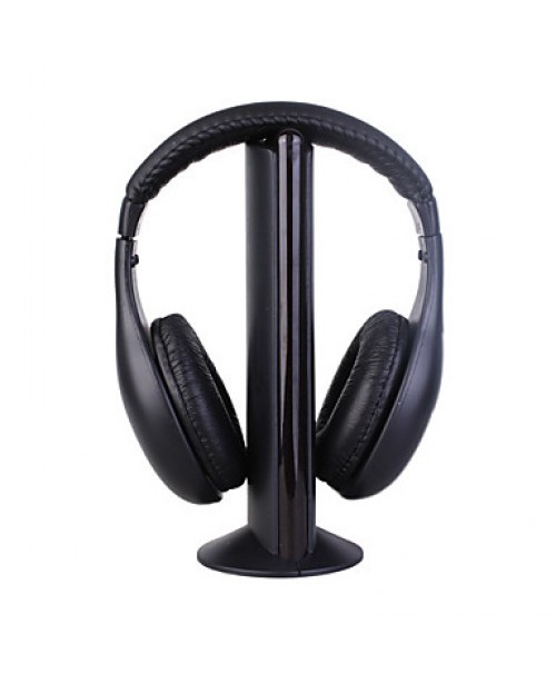 MH2001 Headphone 3.5mm Over Ear 5 in 1 Wireless Wi...