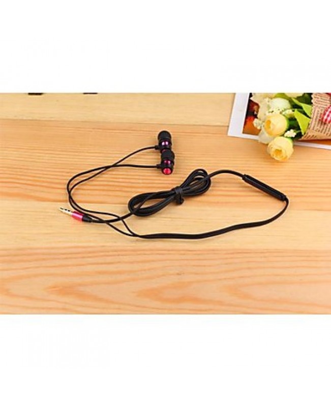  -JL701 3.5mm Noise-Cancelling With Mike Volume Control in-ear Earphone for and Other Phones(Assorted Colors)