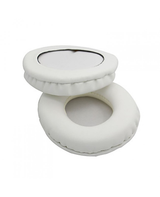 Replacement Ear Pad 80mm Cushions White for ATH-WS99 ATH-WS70 ATH-WS77 MDR-V55 Headphones etc