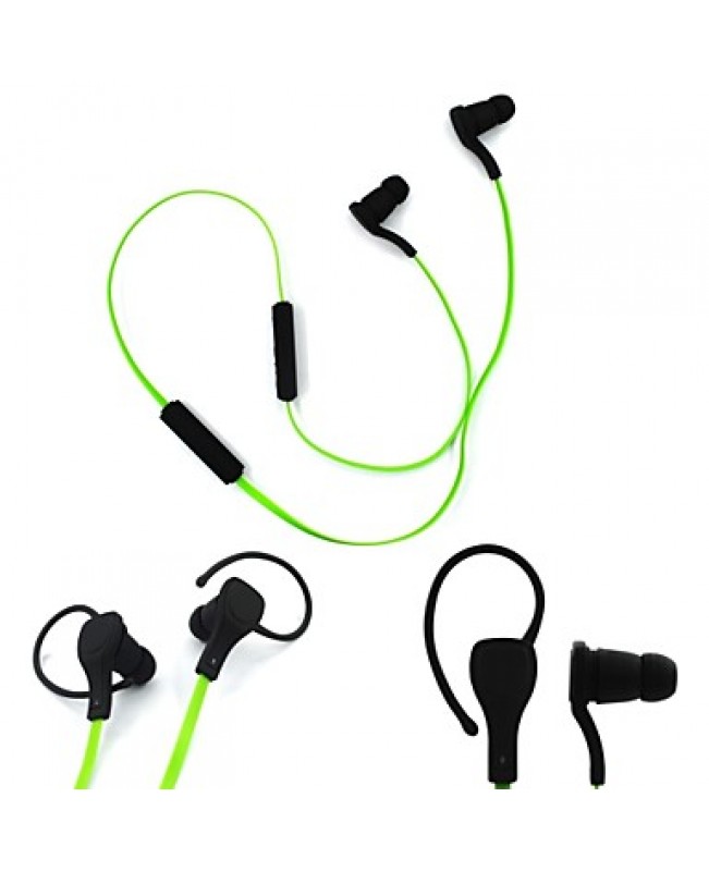 Sport Stereo Noise Canceling With-Mic In-Ear Canal Wireless Bluetooth Headset Headphone For