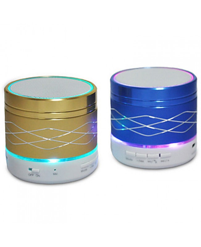 Colorful LED Lights Blazing Dynamic Mobile Computer Wireless Bluetooth Stereo Subwoofer