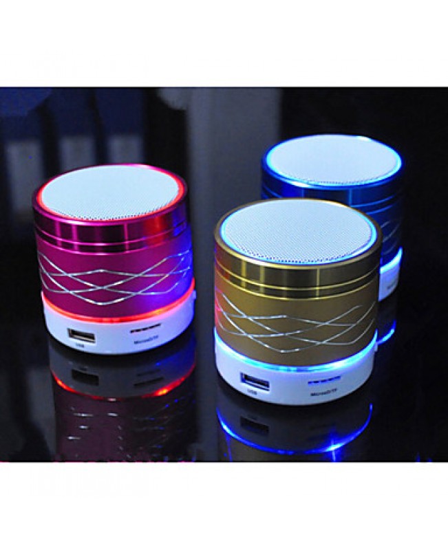 Colorful LED Lights Blazing Dynamic Mobile Computer Wireless Bluetooth Stereo Subwoofer