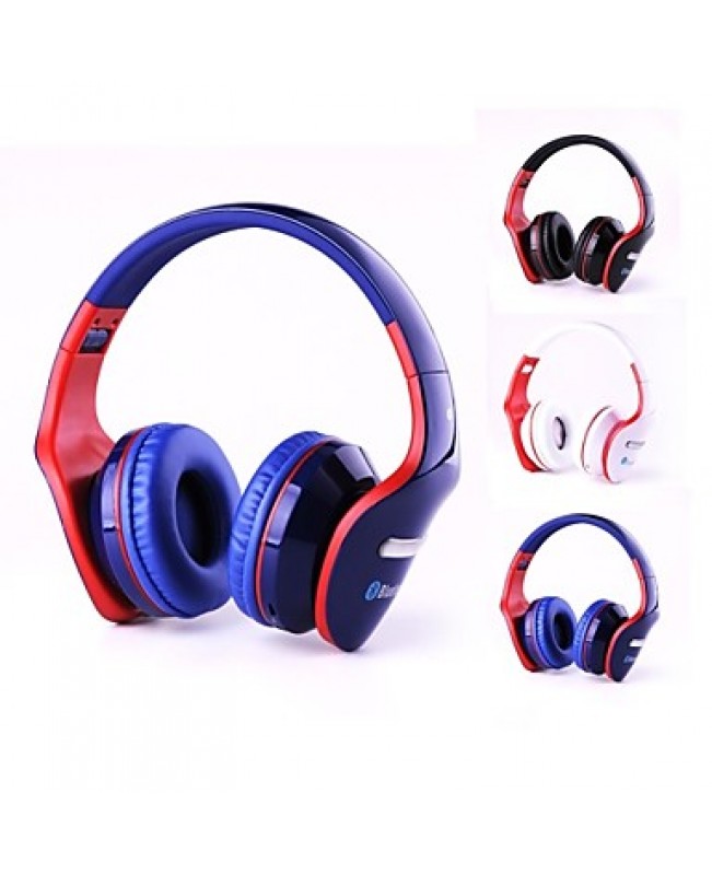 BT808 Wireless Stereo Bluetooth Headphones Headband Headset Support SD TF FM Radio Music Phone Call