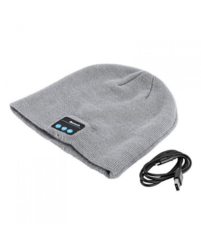 Warm Beanie Hat Wireless Bluetooth Music Cap Headphone Headset Speaker Mic SCW