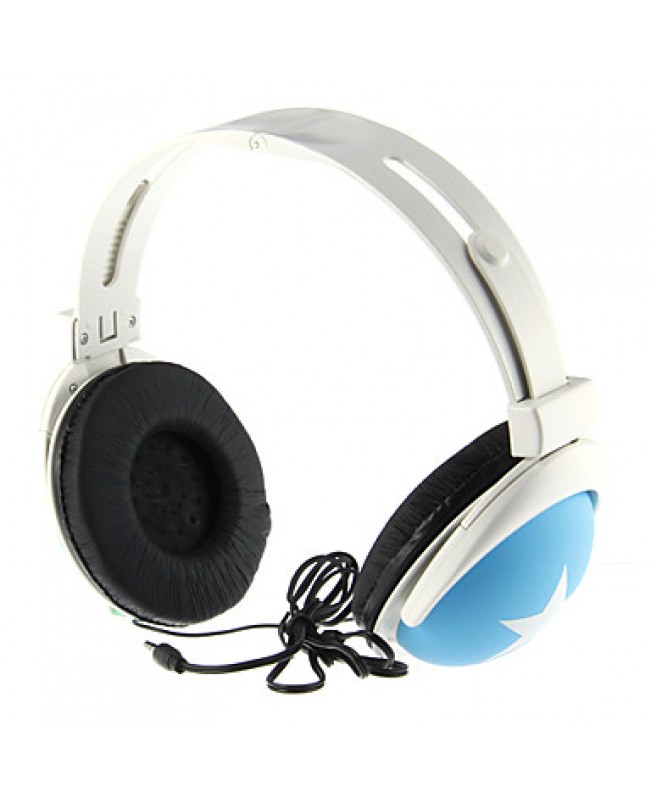 Fashionable Stereo On-Ear Headphone for S3,S4, ,(Blue)