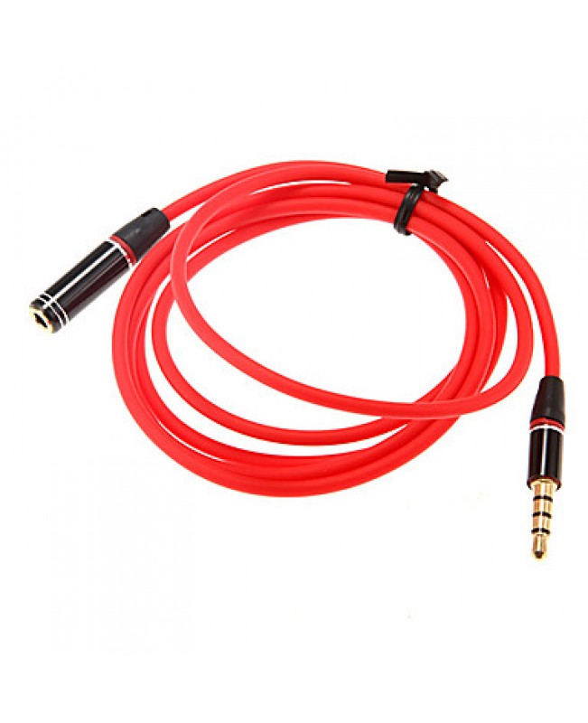 1.2m 3.936FT Audio 3.5mm Male to Audio 3.5mm Female Cable for Mobile Phone and Car AUX