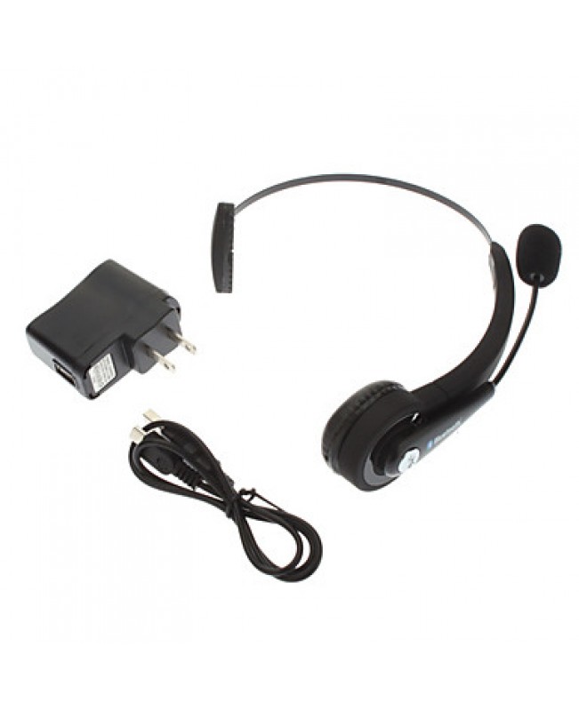 Silver Wireless Bluetooth Headset For PS3 Slim